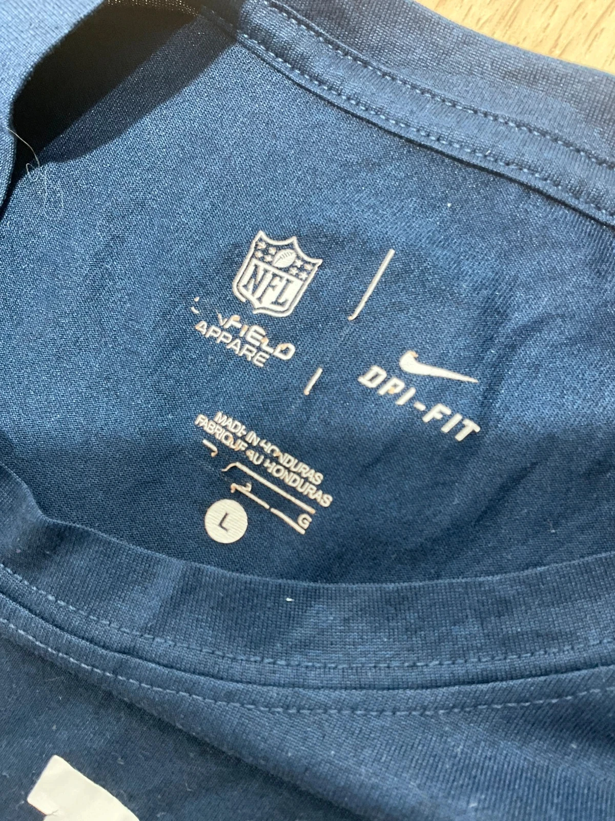 T-shirt Nike NFL Dallas Cowboys Dri-Fit Taille L Bleu Marine – photo 7